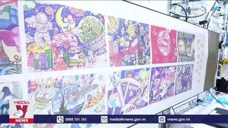 Triển lãm tranh trên trạm vũ trụ Thiên cung