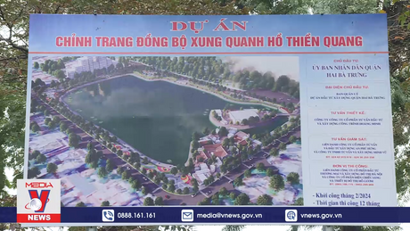 Hồ Thiền Quang trước thềm dự án chỉnh trang