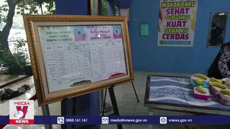 Indonesia thử nghiệm bữa trưa miễn phí cho học sinh