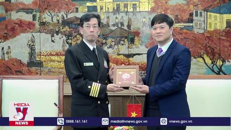 Lực lượng Tự vệ trên biển Nhật Bản thăm Hải Phòng