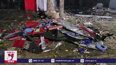 Vụ cháy gara ô tô ở Cần Thơ thiệt hại rất lớn