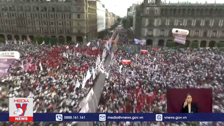 Hàng triệu cử tri Mexico hưởng ứng sự kiện vận động bầu cử