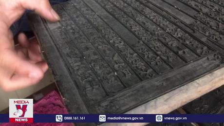 Bảo tồn nghề in khắc gỗ mộc bản tại Hải Dương