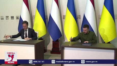 Ukraine ký thỏa thuận an ninh với Hà Lan