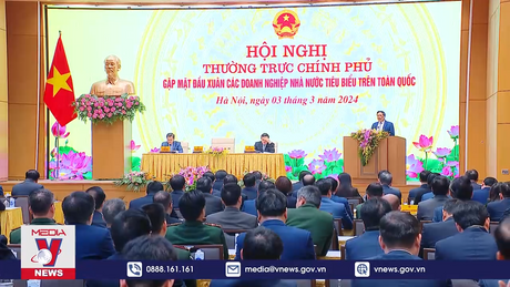 Thường trực Chính phủ gặp mặt doanh nghiệp nhà nước tiêu biểu