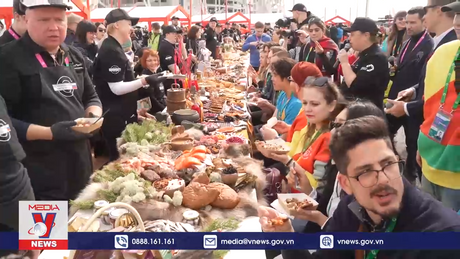 “Hương vị nước Nga” tại Lễ hội thanh niên thế giới