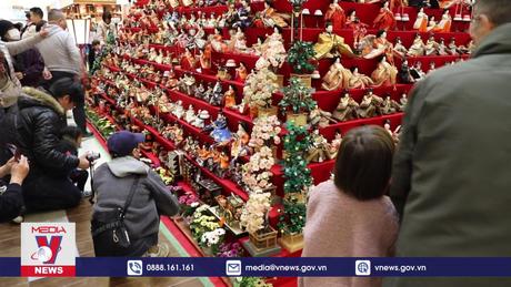 Độc đáo “Kim tự tháp búp bê” tại Nhật Bản