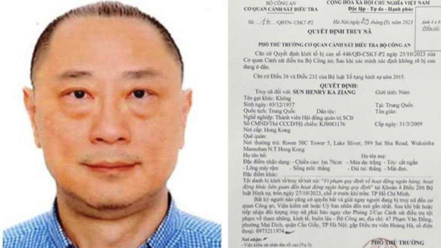 7 cựu lãnh đạo ngân hàng SCB bị truy nã liên quan vụ Vạn Thịnh Phát