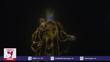 Trình diễn ánh sáng bằng “drone”