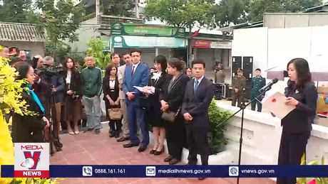 Tưởng niệm cán bộ, phóng viên Việt Nam - Algeria hy sinh tại Sóc Sơn, Hà Nội