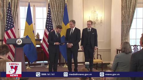 Thụy Điển chính thức gia nhập NATO