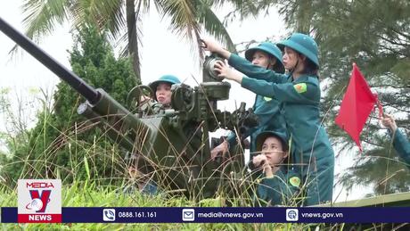 Đại đội nữ pháo thủ canh giữ vùng trời quê hương
