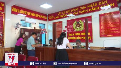 Công an Nghệ An đi đầu trong cải cách hành chính