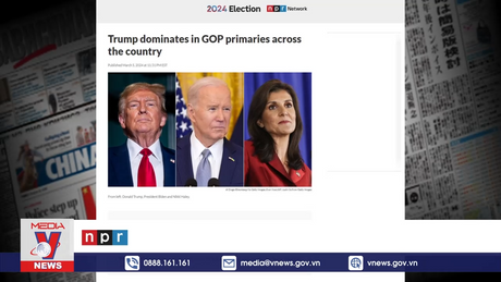 Điểm báo Quốc tế cuối tuần ngày 9/3/2024