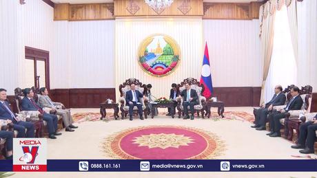 Thủ tướng Lào đánh giá cao sự hợp tác giữa hai thủ đô