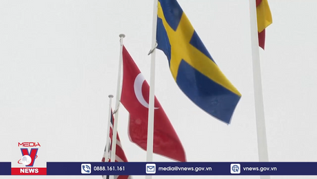 Lễ thượng cờ Thụy Điển tại trụ sở NATO