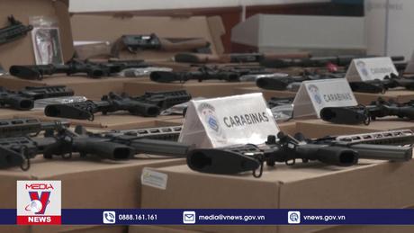 Peru triệt phá đường dây buôn bán vũ khí