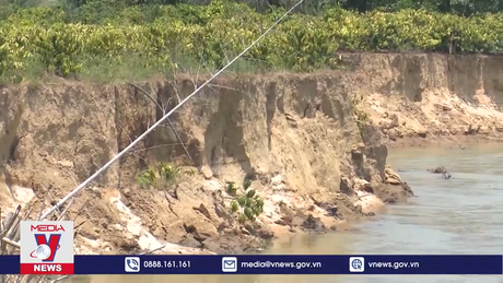 Kiến nghị hỗ trợ điều tra sạt lở bờ sông Krông Nô