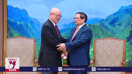 Thủ tướng tiếp Cố vấn Đặc biệt Liên minh Nghị sỹ Nhật - Việt