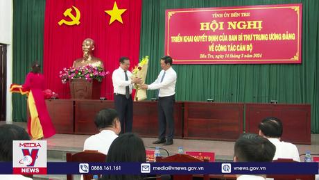 Bến Tre có tân Phó Bí thư Tỉnh ủy