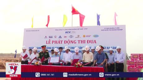 Phát động thi đua trên công trường sân bay Long Thành
