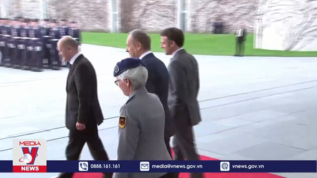 Lãnh đạo Đức, Pháp và Ba Lan họp khẩn về Ukraine