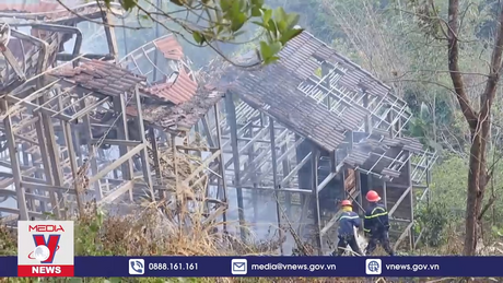 Đốt vườn làm cháy dãy nhà homestay bỏ hoang ở Đà Lạt