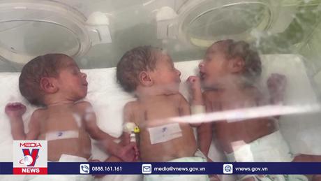 Không còn trẻ sinh ra đủ cân ở Gaza