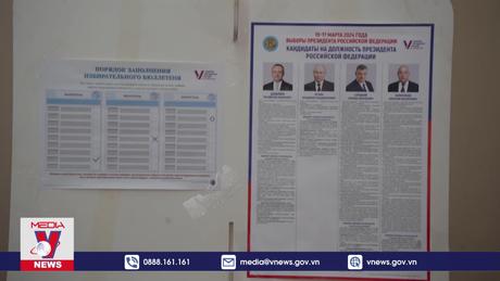 Bầu cử Tổng thống Nga diễn ra công bằng và minh bạch