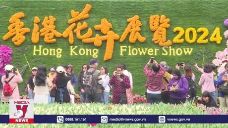  Rực rỡ sắc màu tại Triển lãm hoa ở Hong Kong (Trung Quốc)