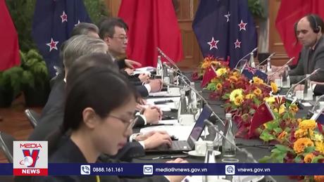 Trung Quốc và New Zealand củng cố quan hệ song phương