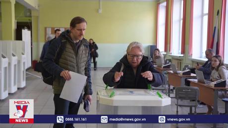 Ủy ban Bầu cử Trung ương Nga công bố kết quả sơ bộ 