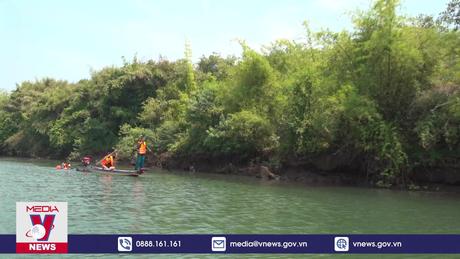 Ba em gái bị nước cuốn mất tích ở hồ Thủy điện Cần Đơn