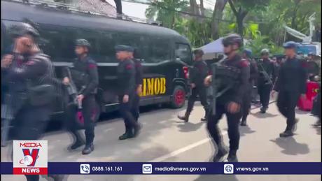 Indonesia tăng cường an ninh cho ngày công bố kết quả bầu cử
