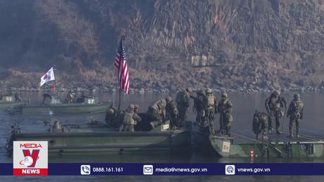 Hàn Quốc và Mỹ tập trận gần biên giới với Triều Tiên