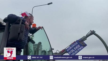 Nông dân Ba Lan biểu tình quy mô lớn