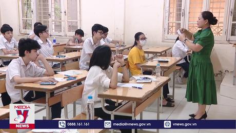 Tuần tới công bố số môn thi vào lớp 10
