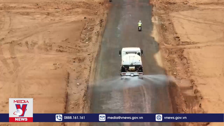 Giảm thiểu bụi phát tán tại sân bay Long Thành