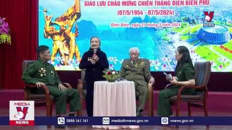 Cựu Thanh niên xung phong Việt Nam hướng về Điện Biên 