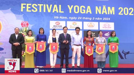 Khai mạc Festival Yoga tỉnh Hà Nam năm 2024