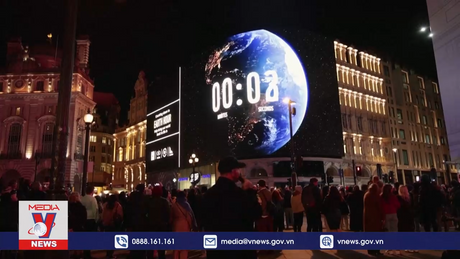 Châu Âu hưởng ứng giờ Trái Đất