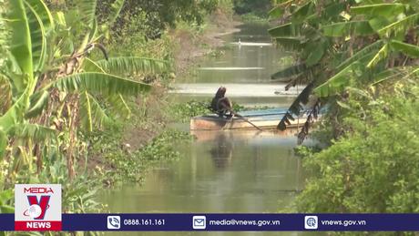 Xâm nhập mặn tiến sâu trở lại