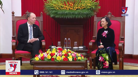 Thường trực Ban Bí thư tiếp Chủ tịch Quốc hội Phần Lan