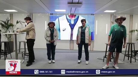 Đồng phục tình nguyện viên Olympic 2024 được sản xuất tại Việt Nam
