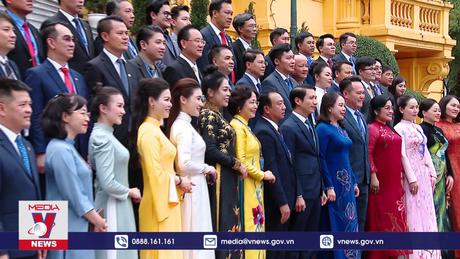 Quyền Chủ tịch nước gặp mặt Hội Doanh nhân trẻ Việt Nam