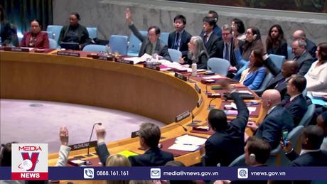 Hội đồng Bảo an thông qua nghị quyết yêu cầu ngừng bắng ngay lập tức tại Gaza