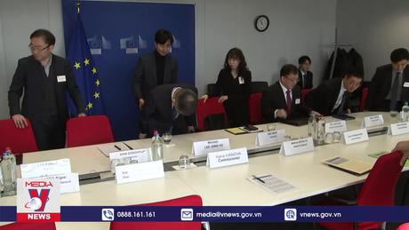 EU, Hàn Quốc đàm phán về thương mại KTS