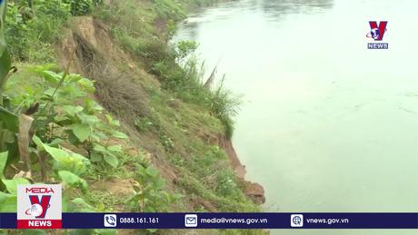 Sông Hồng “nuốt” đất, uy hiếp cuộc sống người dân Yên Bái 