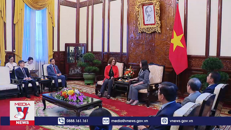 Quyền Chủ tịch nước tiếp Giám đốc quốc gia WB tại Việt Nam