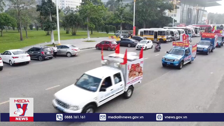 Lễ xuất quân Tuyên truyền lưu động “Về với Điện Biên”